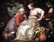 Vertumnus and Pomona Abraham Bloemaert